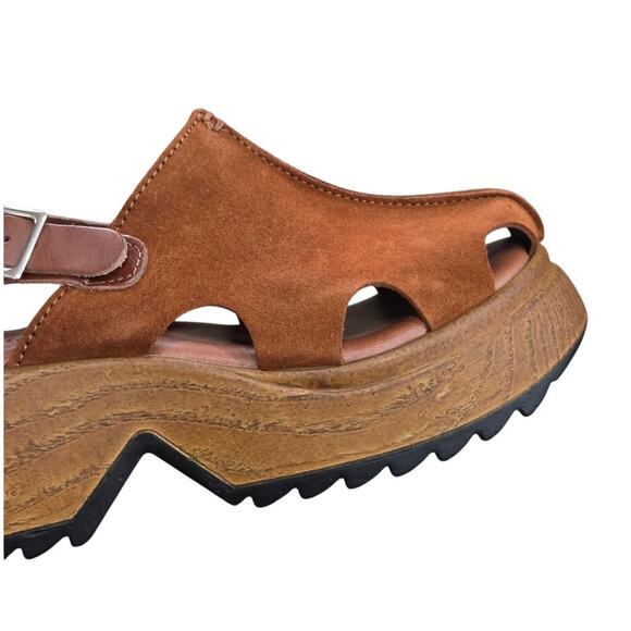 Carlo Pera Women's Clogs Sandals Size 39 Comfort Suede Made in Italy - NEW - Picture 10 of 11